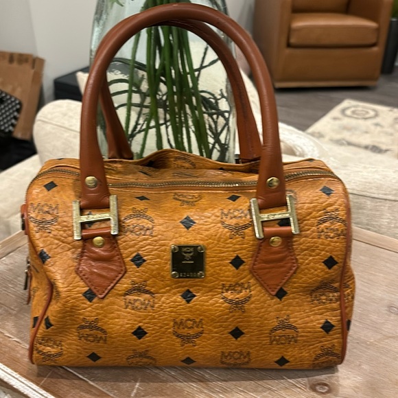 MCM Handbags - MCM Boston Bag~GUC~10”x 6”x 7”